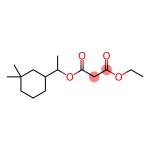 1-[1-(3,3-dimethylcyclohexyl)ethyl] 3-ethyl propanedioate(CAS#478695-70-4)