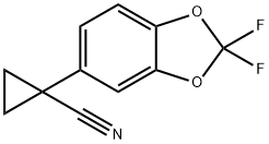 1-(2,2-difluorobenzo[d][1,3]dioxol-5-yl)cyclopropanecarbonitrile