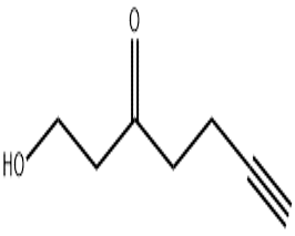 1-hydroxyhept-6-yn-3-one