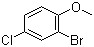 2-Bromo-4-chloroanisole(CAS#60633-25-2)