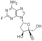 2′-Deoxy-4′-C-ethynyl-2-fluoroadenosine(CAS#865363-93-5)