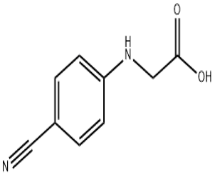 2-(4-cyanophenylamino)acetic acid（CAS# 42288-26-6)