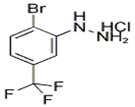 2-Bromo-5-trifluoromethylphenylhydrazine hydrochloride（CAS# 529512-78-5)