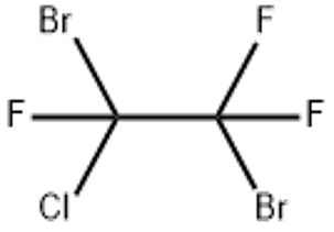 2-Chloro-1 2-dibromo-1 1 2-trifluoroethane（CAS# 354-51-8)