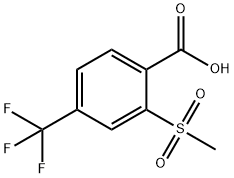 2-Methylsulfonyl-4-trifluoromethylbenzoic Acid