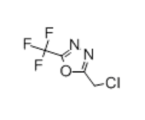 2-(chloromethyl)-5-(trifluoromethyl)-1,3,4-oxadiazole