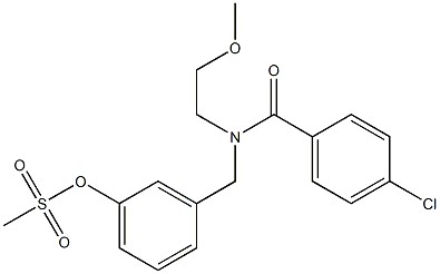 “Mesyloxybenzyl Methoxyethyl Chlorobenzamide(CAS#853081-53-5)”