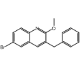 Quinoline, 6-bromo-2-methoxy-3-(phenylmethyl)-(CAS#654655-69-3)