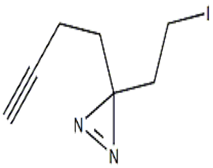 3-(3-Butyn-1-yl)-3-(2-iodoethyl)-3H-diazirine(CAS: 1450754-38-7)