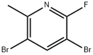 3,5-Dibromo-2-fluoro-6-methylpyridine