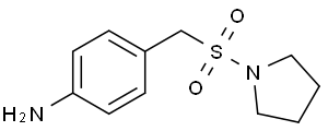 4-(1-Pyrrolidinylsulfonylmethyl)Aniline(CAS#334981-10-1)