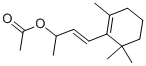 4-(2,6,6-Trimethyl-1-cyclohexen-1-yl)-3-Buten-2-ol acetate(CAS#22030-19-9)