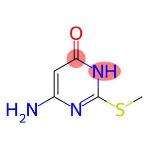 4-Amino-2-(methylthio)-6-pyrimidinol(CAS#1074-41-5)