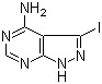 “3-lodo-1H-pyrazolo[3,4-d]pyrimidin-4- amine(CAS#151266-23-8)”