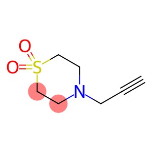 4-Propargylthiomorpholine 1,1-Dioxide(CAS#10442-03-2)