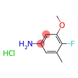 “4-Fluoro-3-methoxy-5-methylaniline Hydrochloride(CAS#1357103-70-8)”