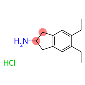 5,6-Diethyl-2,3-dihydro-1H-inden-2-amine hydrochloride(CAS#312753-53-0)