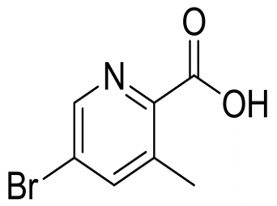 5-BROMO-2-CARBOXY-3-METHYLPYRIDINE