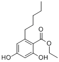 BENZOIC ACID, 2,4-DIHYDROXY-6-PENTYL-, ETHYL ESTER(CAS#38862-65-6)