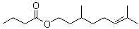 Citronellyl butyrate(CAS#141-16-2)