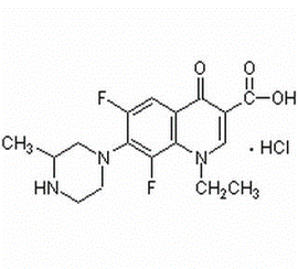 Lomefloxacin hydrochloride