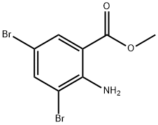 Methyl 2-amino-3,5-dibromobenzoate (CAS#606-00-8)