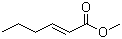 Methyl 2-hexenoate(CAS#2396-77-2)