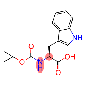 N-[(tert-butoxy)carbonyl]-L-tryptophan (CAS# 13139-14-5)