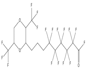 Perfluoro(2,5-dimethyl-3,6-dioxananoyl)fluoride