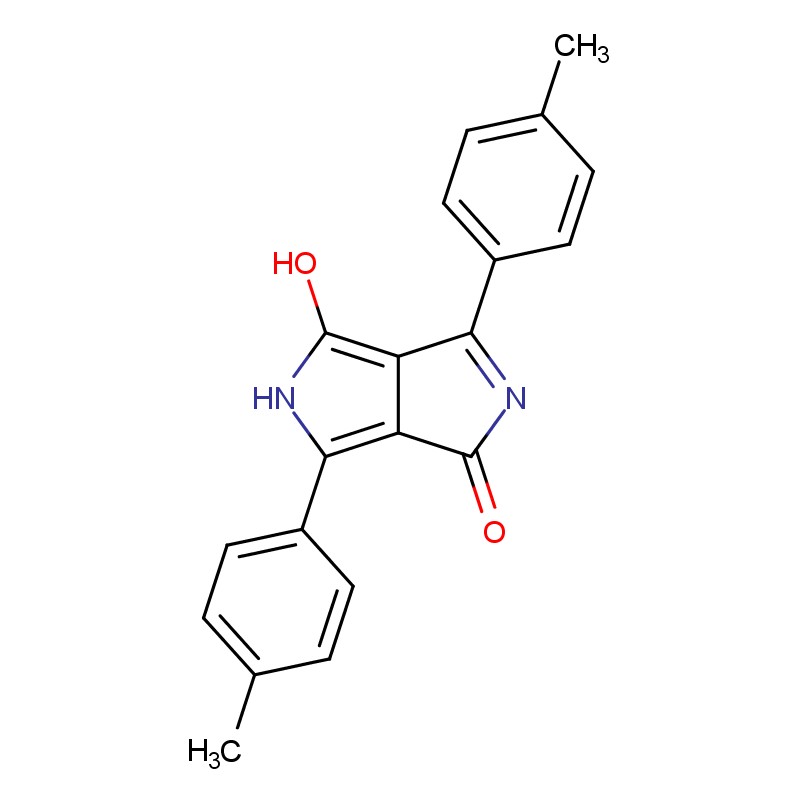 Pyrrolo[3,4-c]pyrrole-1,4-dione,2,5-dihydro-3,6-bis 4-methylphenyl- CAS 84632-66-6