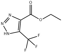 1H-1,2,3-Triazole-4-carboxylic acid, 5-(trifluoromethyl)-, ethyl ester(CAS#862112-26-3)