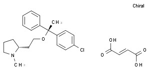 clemastine fumarate(CAS#14976-57-9)