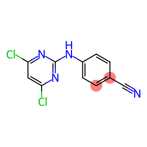 4-[(4,6-dichloropyrimidin-2-yl)amino]benzonitrile(CAS#329187-59-9)