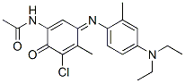 2-acetylamino-6-chloro-4-[(4-diethylamino)2-methylphenyl-imino]-5-methyl-1-oxo-2,5-cyclohexadiene(CAS#102387-48-4)