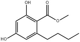 2,4-dihydroxy-6-n-butylbenzoic acid, methyl ester(CAS#102342-62-1)