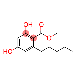 methyl 2,4-dihydroxy-6-pentylbenzoate(CAS#58016-28-7)