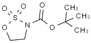 tert-Butyl 1,2,3-oxathiazolidine-3-carboxylate 2,2-dioxide